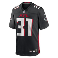 Xavier Watts Atlanta Falcons Team Game Jersey Black | Nike for Sale