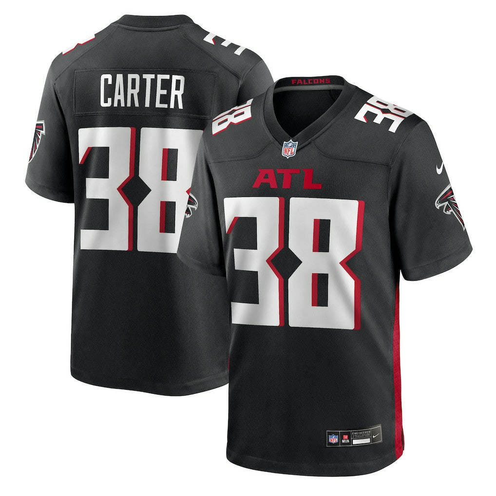 Nathan Carter Atlanta Falcons Team Game Jersey Black | Nike for Sale