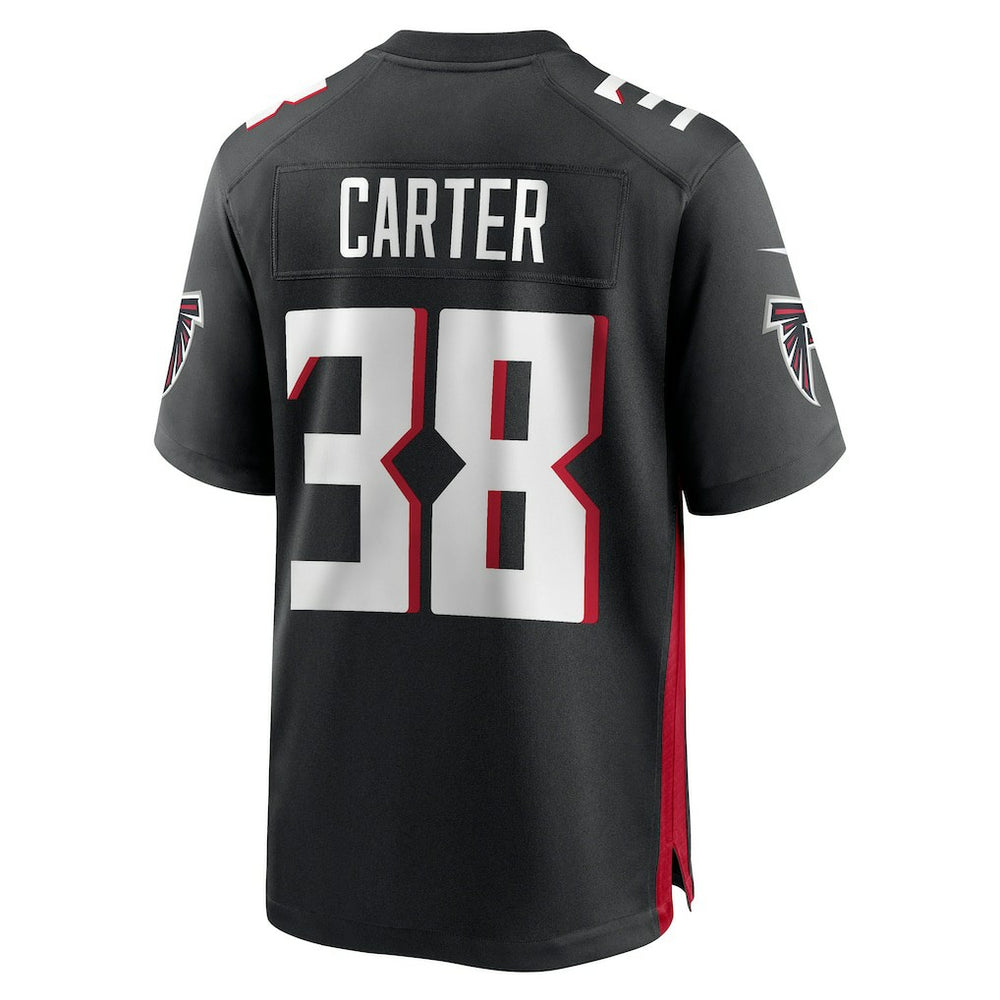 Nathan Carter Atlanta Falcons Team Game Jersey Black | Nike for Sale