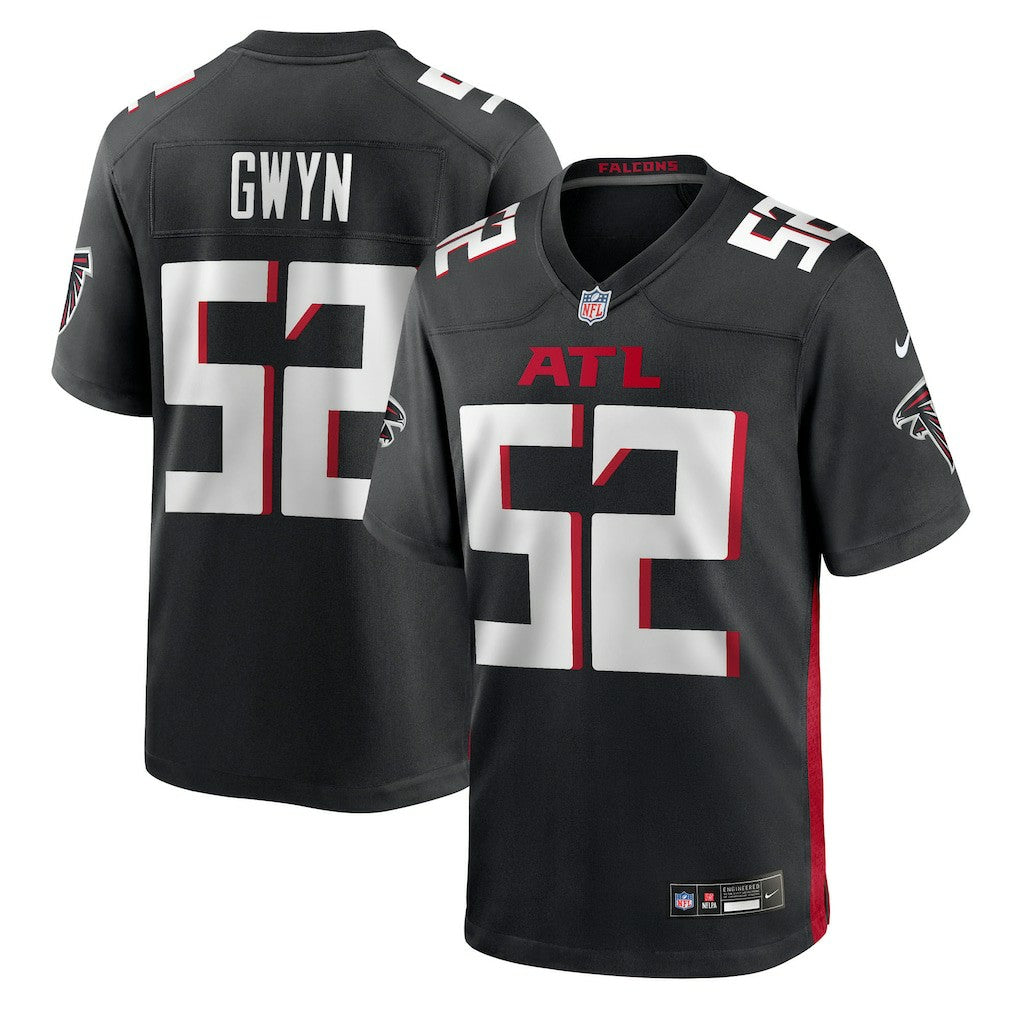Jovaughn Gwyn Atlanta Falcons Team Game Jersey Black | Nike for Sale
