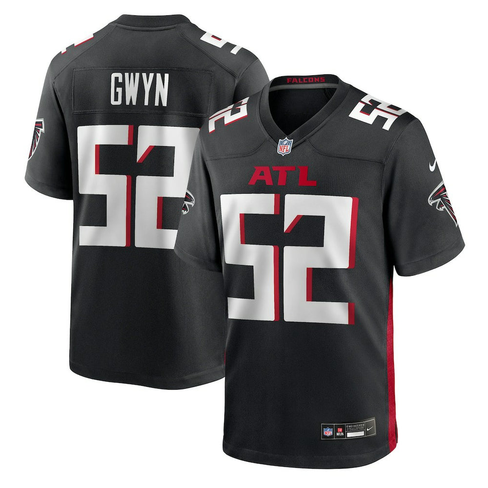 Jovaughn Gwyn Atlanta Falcons Team Game Jersey Black | Nike for Sale