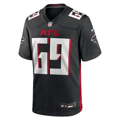 Jack Nelson Atlanta Falcons Team Game Jersey Black | Nike for Sale