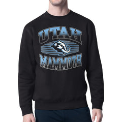 Utah Mammoth Starter Team Grit Graphic Fleece Pullover Sweatshirt - Black - NHL