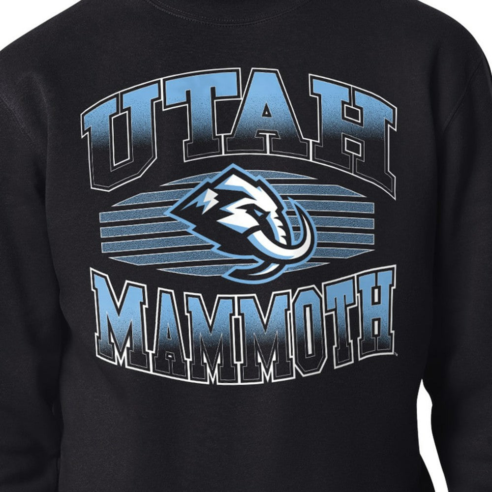 Utah Mammoth Starter Team Grit Graphic Fleece Pullover Sweatshirt - Black - NHL