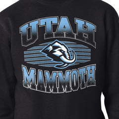 Utah Mammoth Starter Team Grit Graphic Fleece Pullover Sweatshirt - Black - NHL
