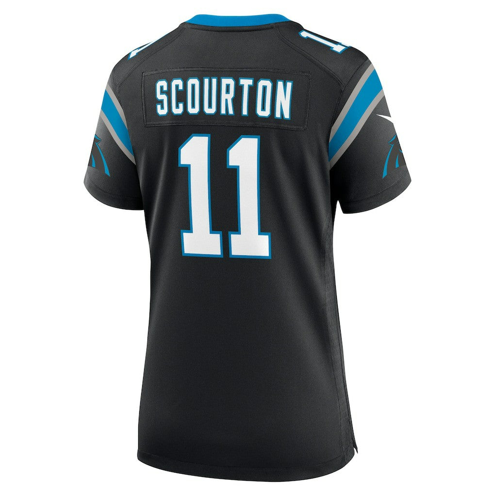Nic Scourton Carolina Panthers Women's Team Game Jersey Black | Nike for Sale