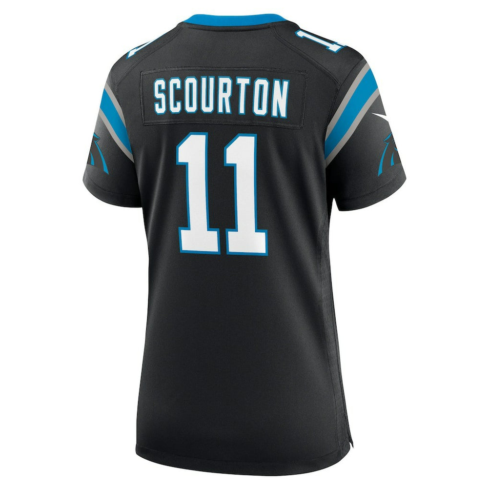 Nic Scourton Carolina Panthers Women's Team Game Jersey Black | Nike for Sale