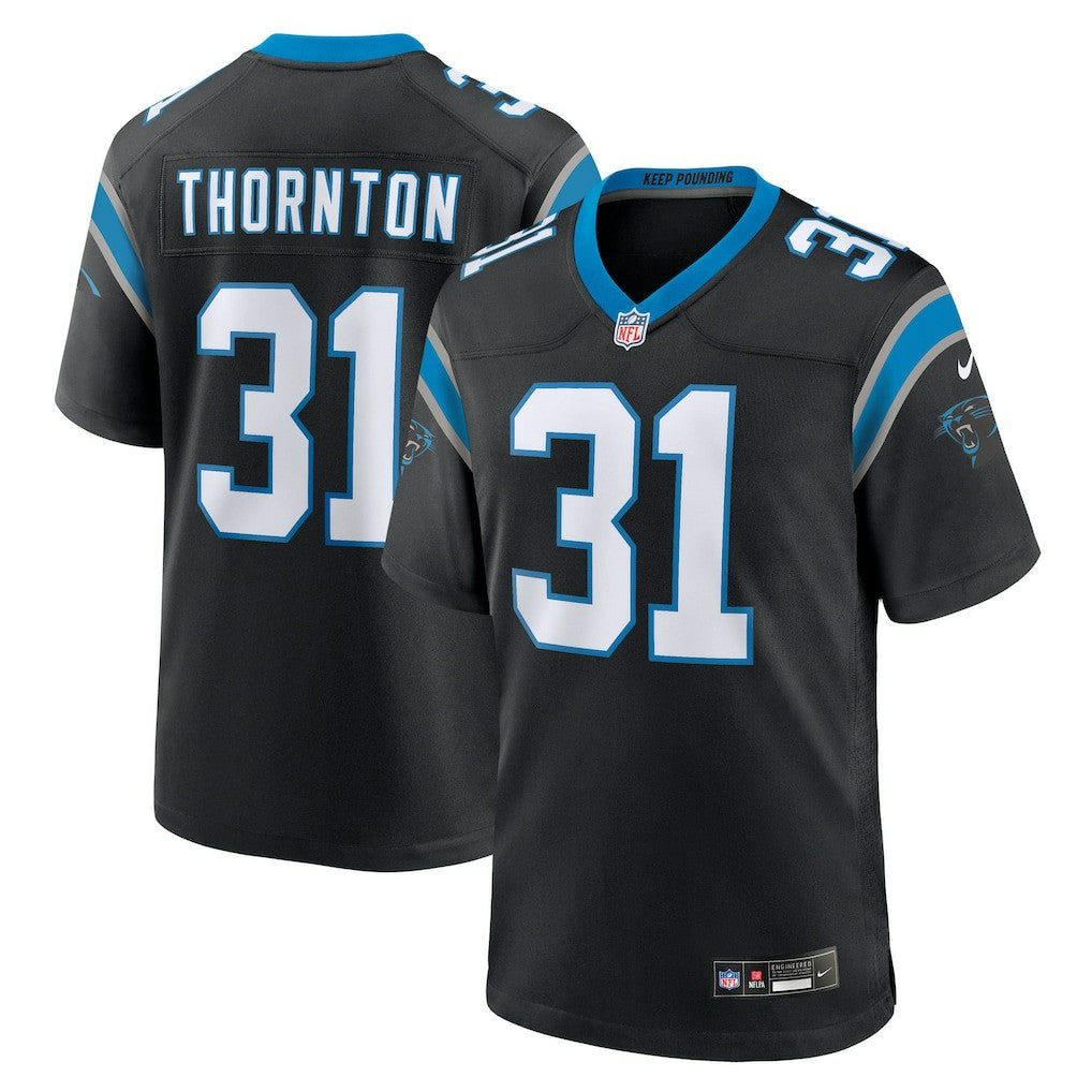 Corey Thornton Carolina Panthers Team Game Jersey Black | Nike for Sale