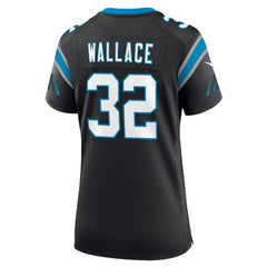 Trevin Wallace Carolina Panthers Women's Team Game Jersey Black | Nike for Sale