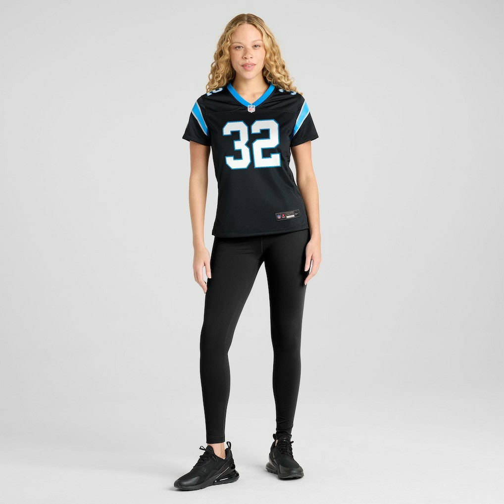 Trevin Wallace Carolina Panthers Women's Team Game Jersey Black | Nike for Sale