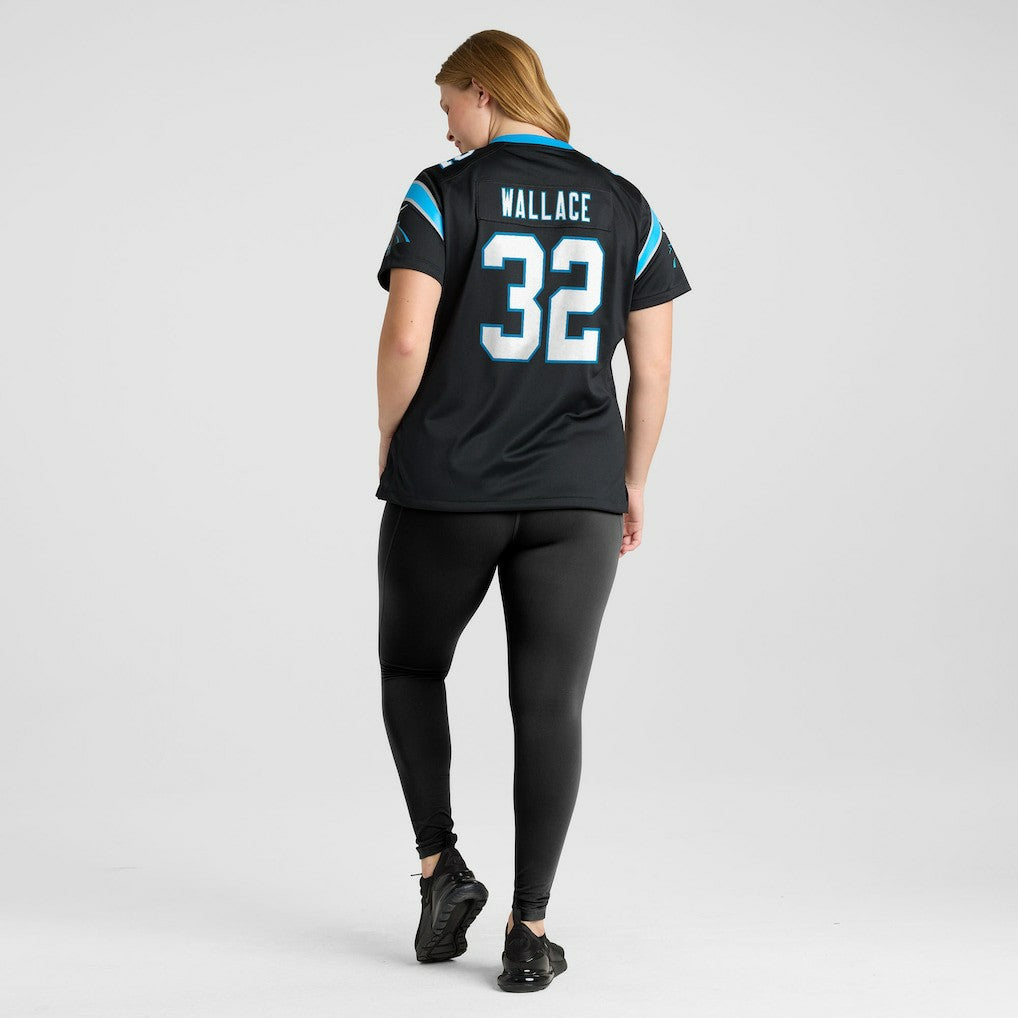Trevin Wallace Carolina Panthers Women's Team Game Jersey Black | Nike for Sale