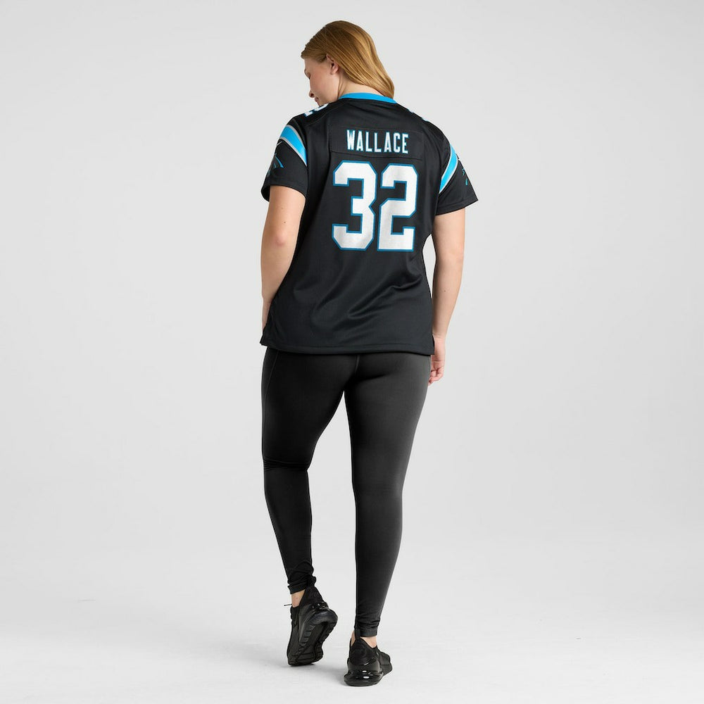 Trevin Wallace Carolina Panthers Women's Team Game Jersey Black | Nike for Sale