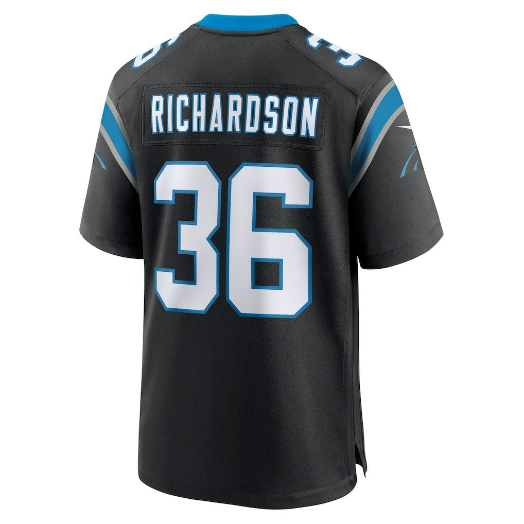 Demani Richardson Carolina Panthers Team Game Jersey Black | Nike for Sale