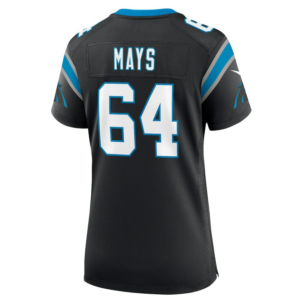Cade Mays Carolina Panthers Women's Team Game Jersey Black | Nike for Sale