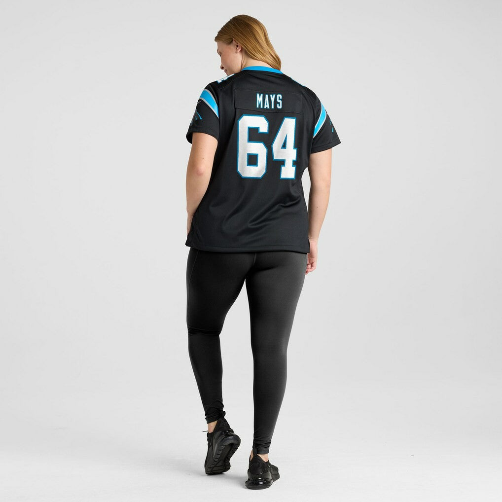 Cade Mays Carolina Panthers Women's Team Game Jersey Black | Nike for Sale