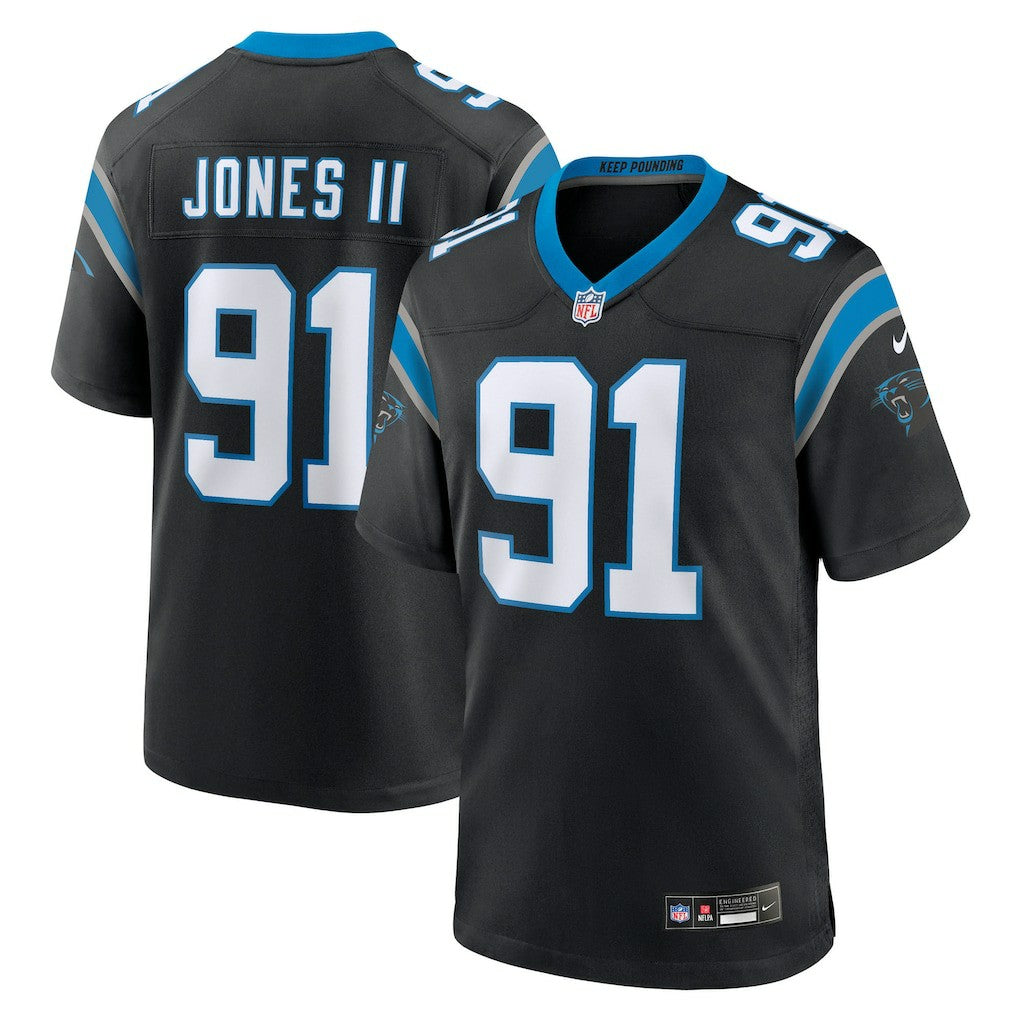 Patrick Jones II Carolina Panthers Team Game Jersey Black | Nike for Sale