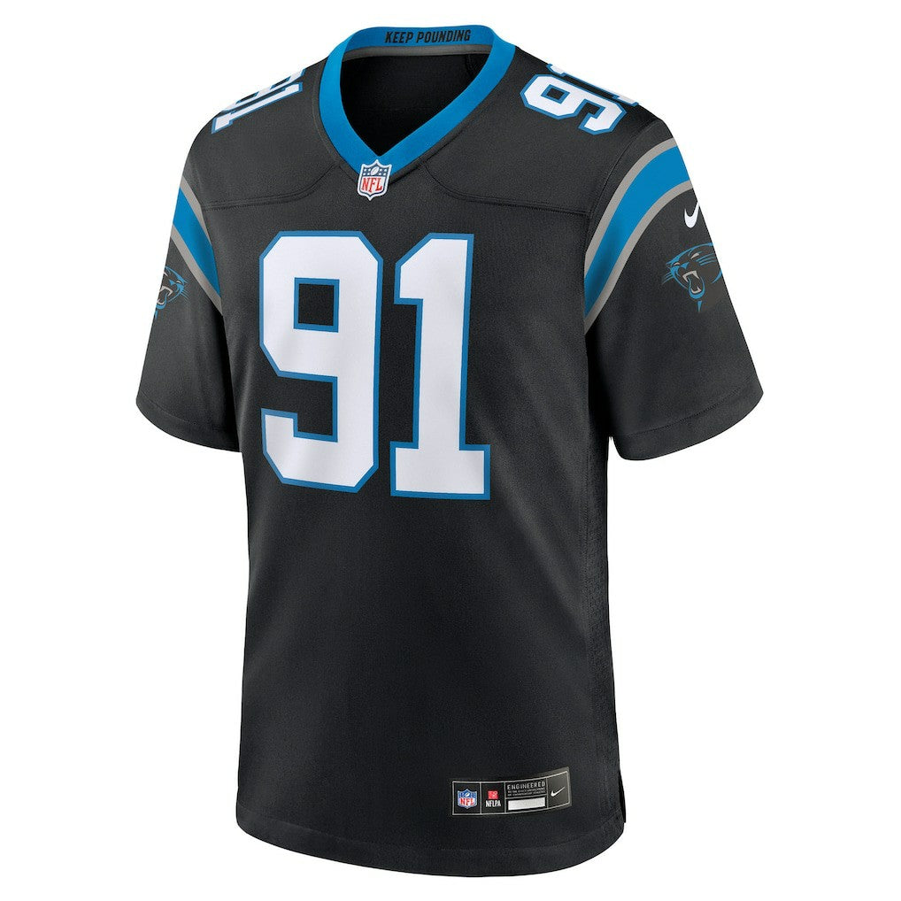 Patrick Jones II Carolina Panthers Team Game Jersey Black | Nike for Sale