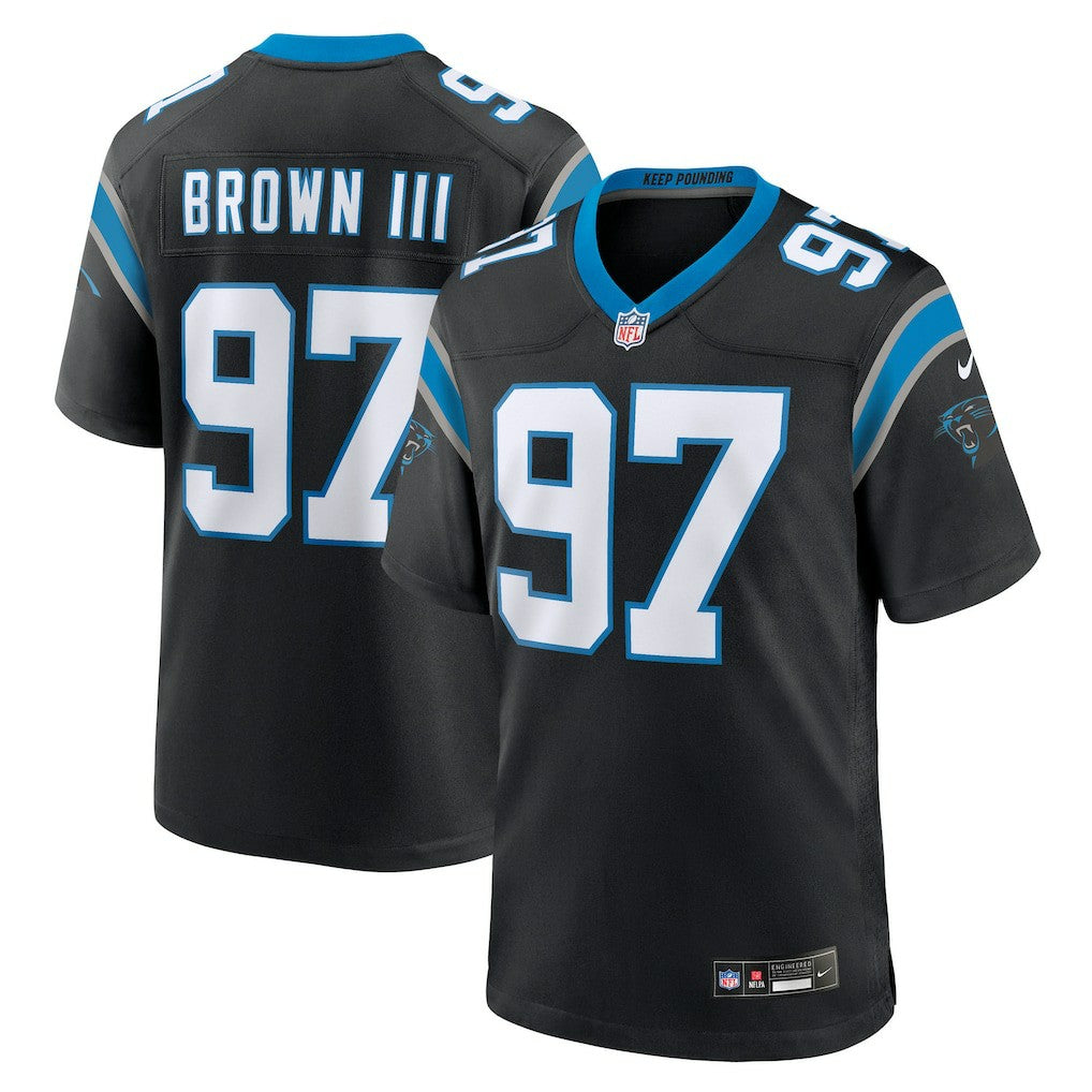 Bobby Brown III Carolina Panthers Team Game Jersey Black | Nike for Sale