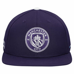 Manchester City Unisex Locale Snapback Hat Purple - FIFA World CUP