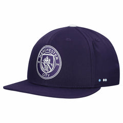 Manchester City Unisex Locale Snapback Hat Purple - FIFA World CUP