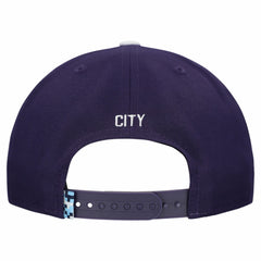 Manchester City Unisex Locale Snapback Hat Purple - FIFA World CUP