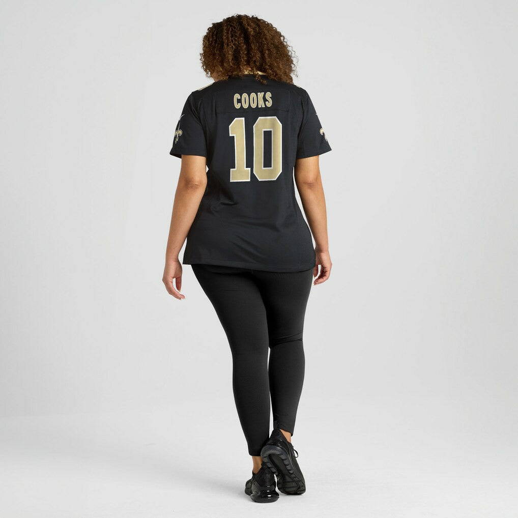 Brandin Cooks New Orleans Saints Women's Team Game Jersey Black | Nike for Sale