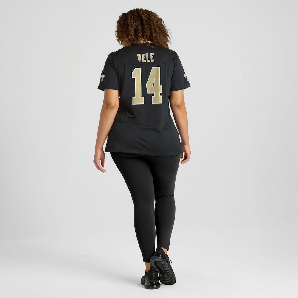 Devaughn Vele New Orleans Saints Women's Team Game Jersey Black | Nike for Sale