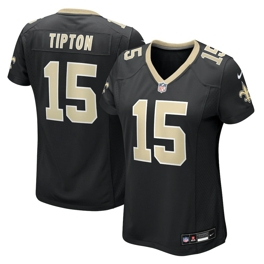 Mason Tipton New Orleans Saints Women's Team Game Jersey Black | Nike for Sale