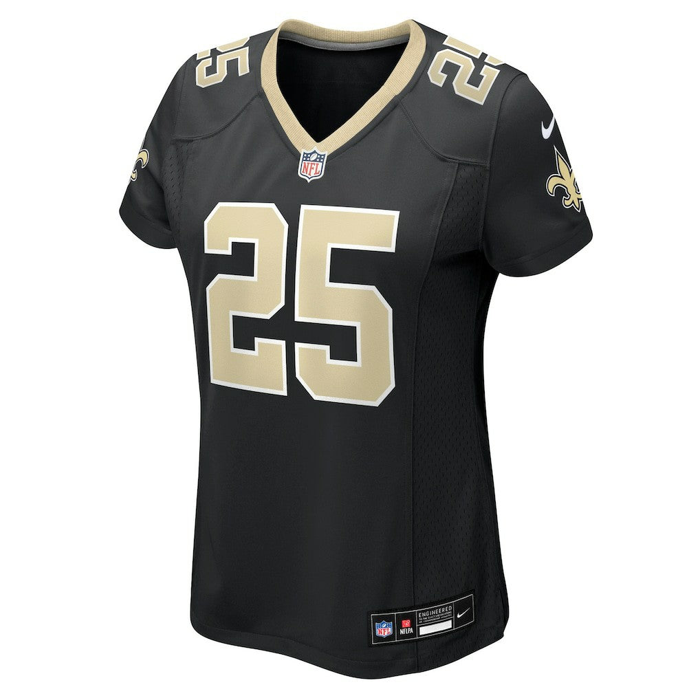 Rejzohn Wright New Orleans Saints Women's Team Game Jersey Black | Nike for Sale