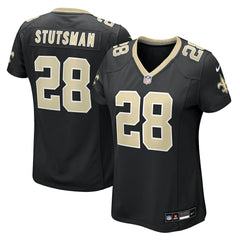 Danny Stutsman New Orleans Saints Women's Team Game Jersey Black | Nike for Sale