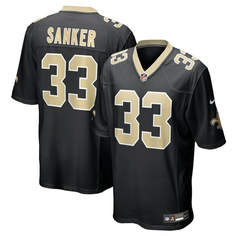 Jonas Sanker New Orleans Saints Team Game Jersey Black | Nike for Sale