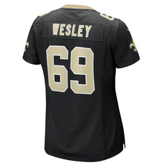 Barry Wesley New Orleans Saints Women's Team Game Jersey Black | Nike for Sale