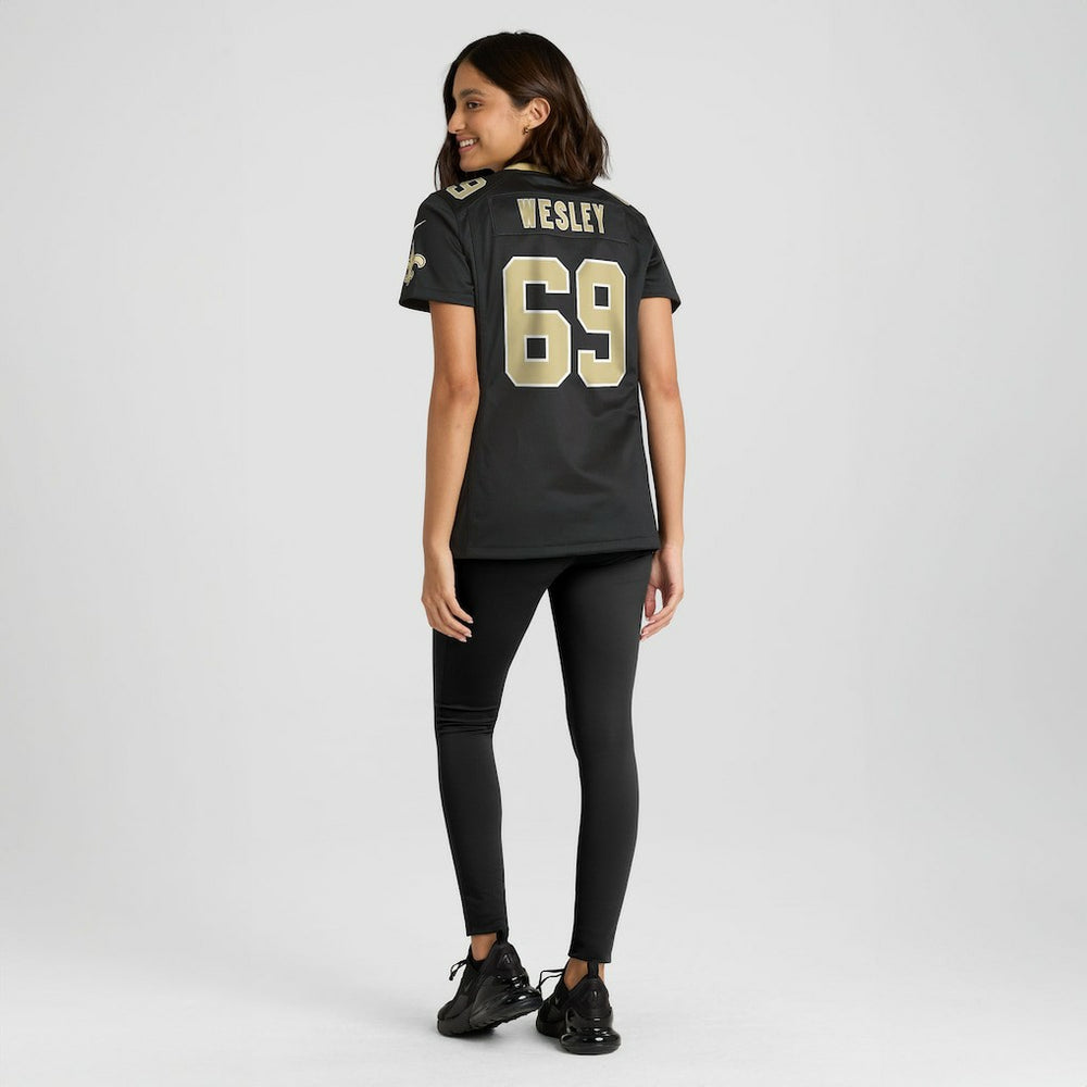 Barry Wesley New Orleans Saints Women's Team Game Jersey Black | Nike for Sale