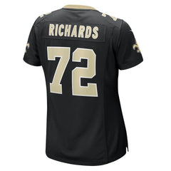 Asim Richards New Orleans Saints Women's Team Game Jersey Black | Nike for Sale