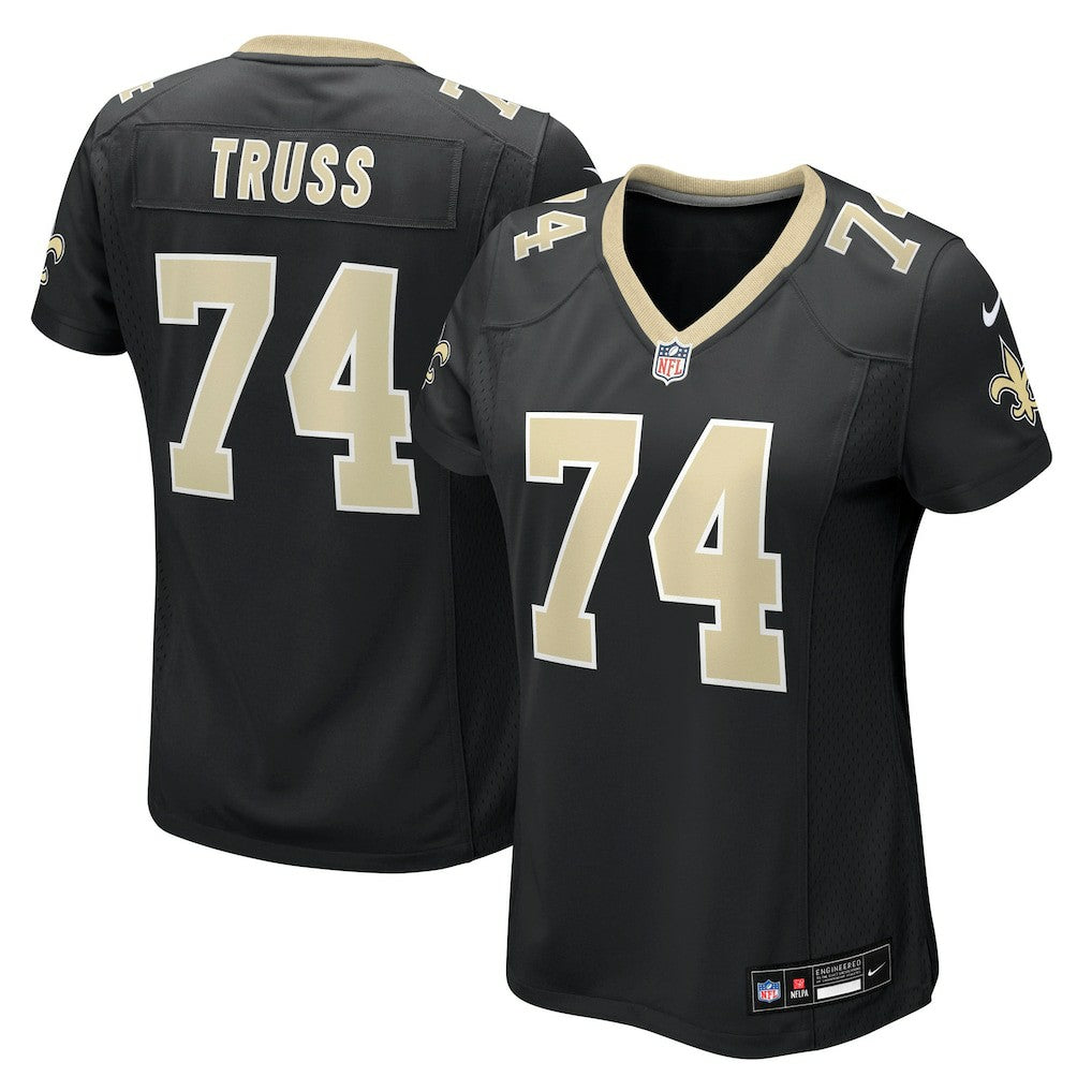 Xavier Truss New Orleans Saints Women's Team Game Jersey Black | Nike for Sale