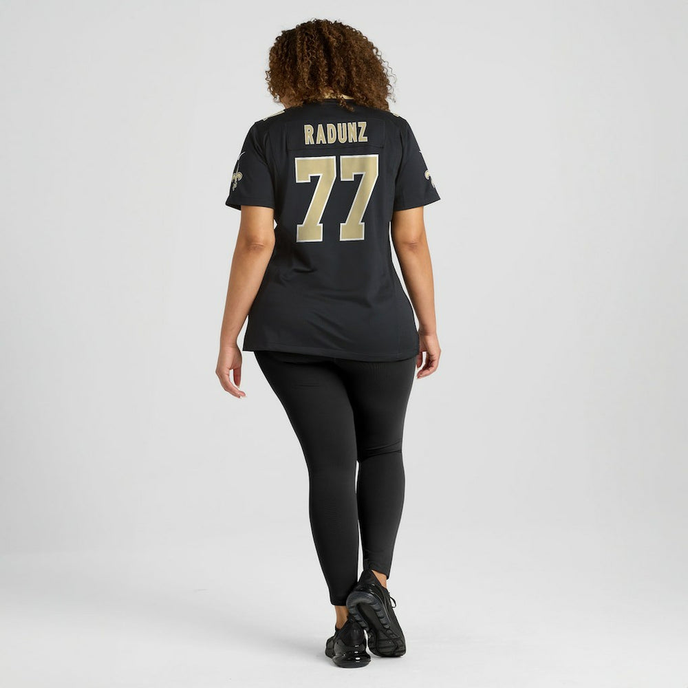 Dillon Radunz New Orleans Saints Women's Team Game Jersey Black | Nike for Sale