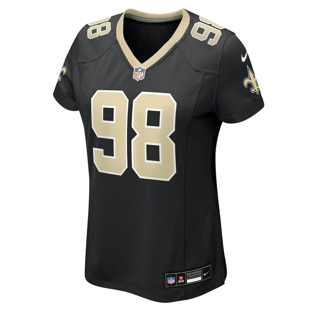 Jonathan Bullard New Orleans Saints Women's Team Game Jersey Black | Nike for Sale