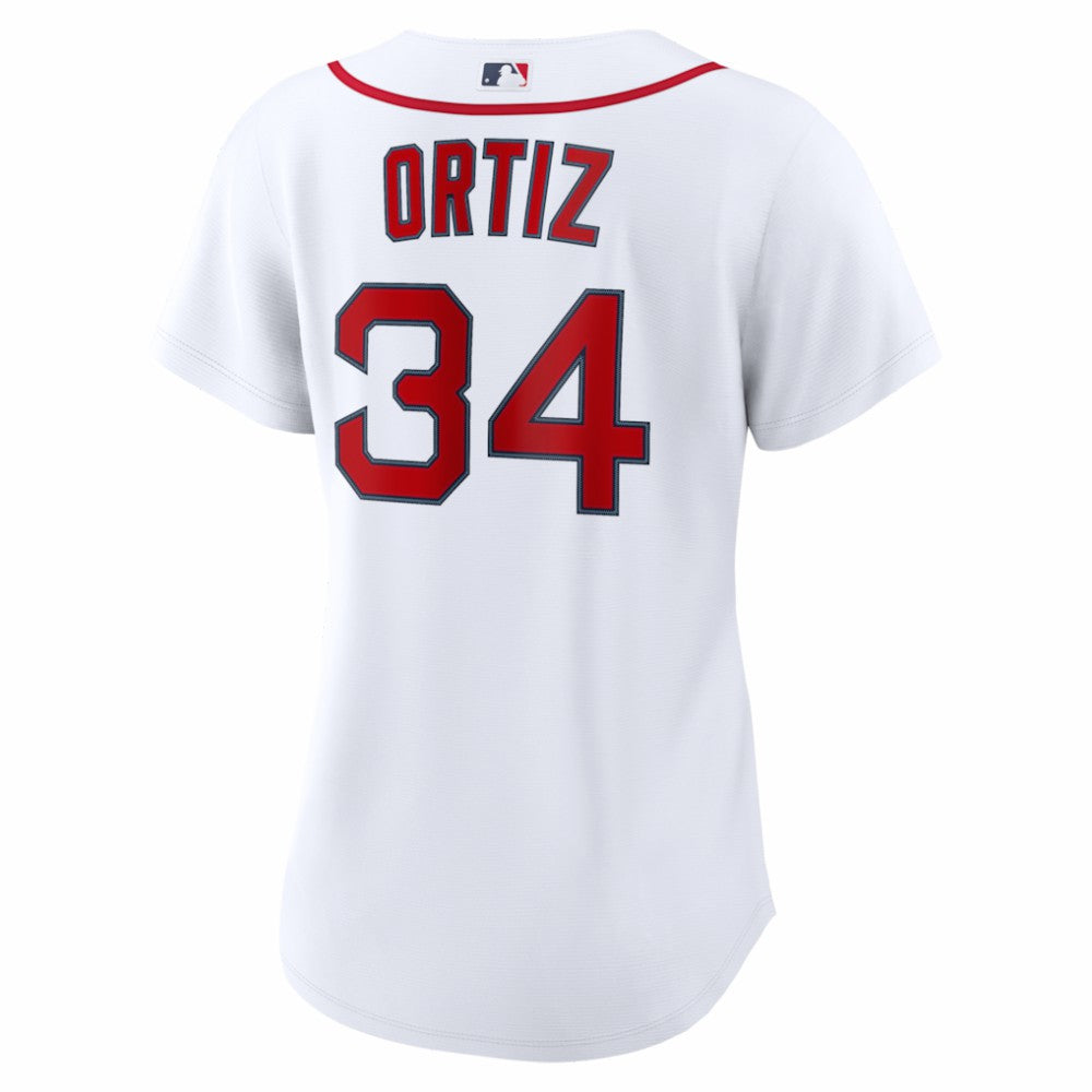 David Ortiz Boston Red Sox Nike Women's Home Replica Player Jersey - MLB