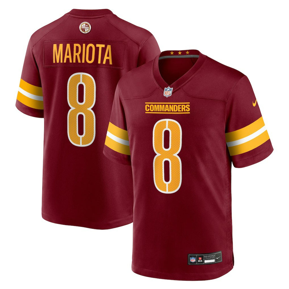 Marcus Mariota Washington Commanders Team Game Jersey Burgundy | Nike for Sale