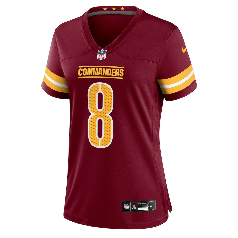 Marcus Mariota Washington Commanders Women's Team Game Jersey Burgundy | Nike for Sale