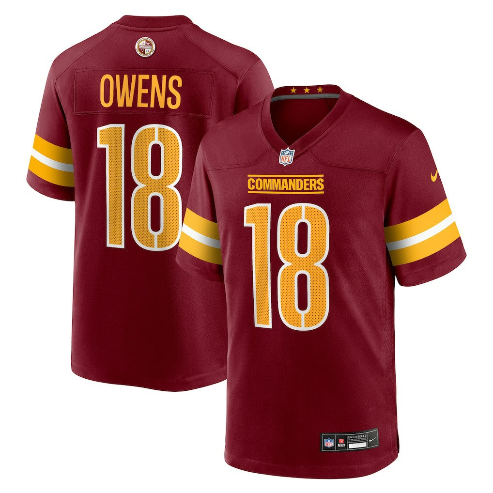 Tyler Owens Washington Commanders Team Game Jersey Burgundy | Nike for Sale