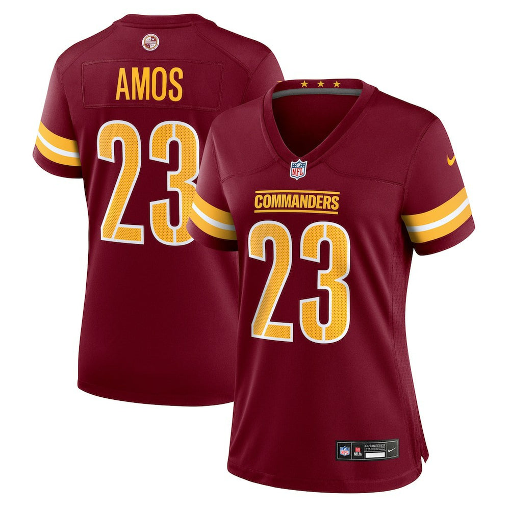 Trey Amos Washington Commanders Women's Team Game Jersey Burgundy | Nike for Sale