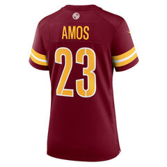 Trey Amos Washington Commanders Women's Team Game Jersey Burgundy | Nike for Sale