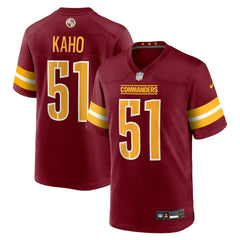 Ale Kaho Washington Commanders Team Game Jersey Burgundy | Nike for Sale