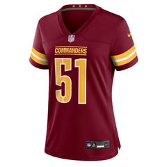 Ale Kaho Washington Commanders Women's Team Game Jersey Burgundy | Nike for Sale