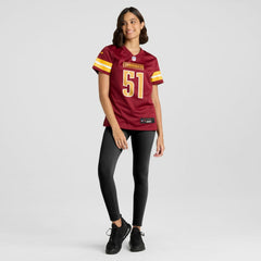 Ale Kaho Washington Commanders Women's Team Game Jersey Burgundy | Nike for Sale