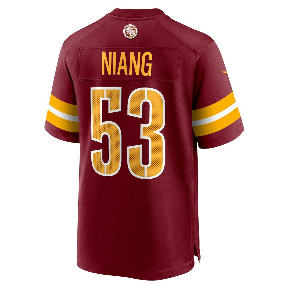 Lucas Niang Washington Commanders Team Game Jersey Burgundy | Nike for Sale