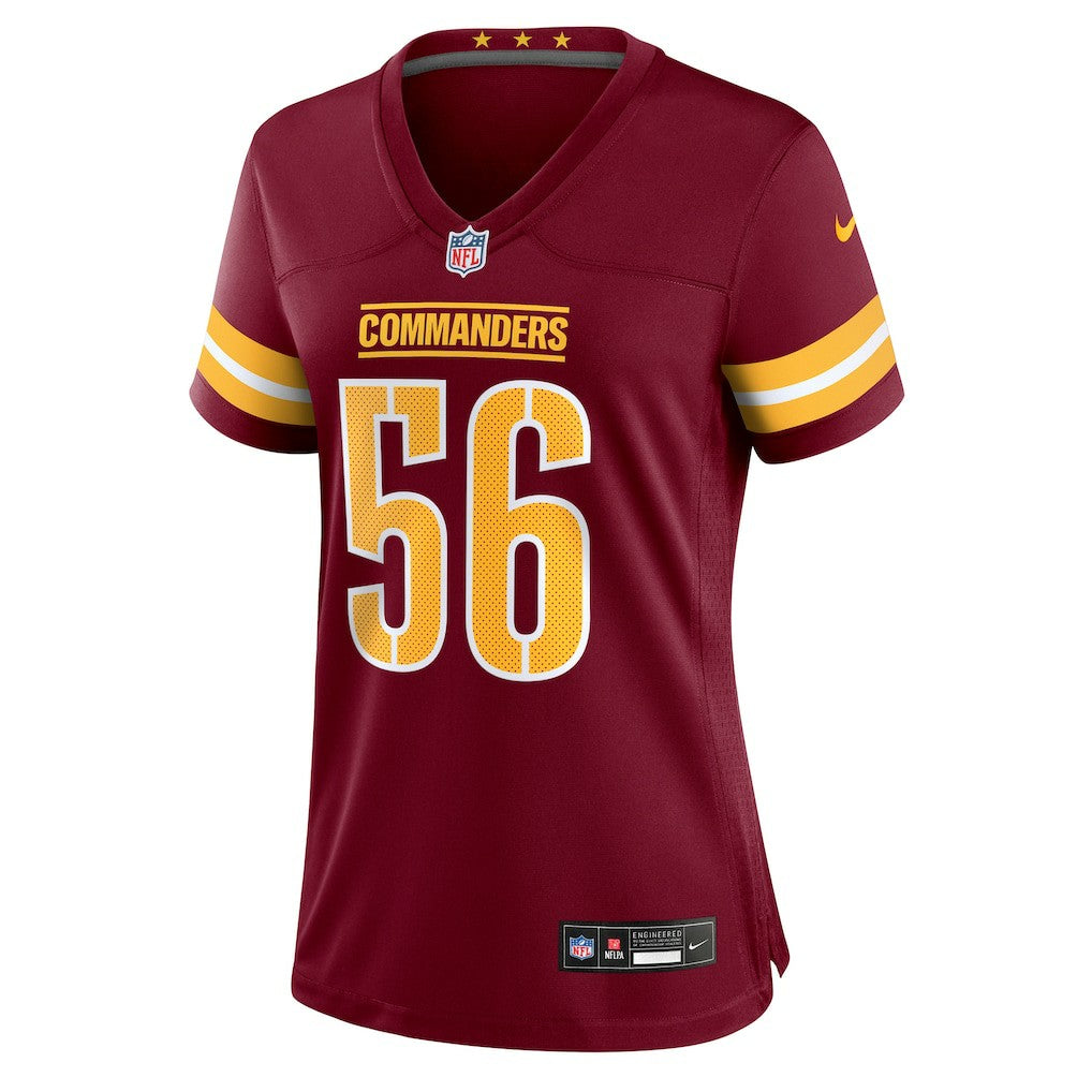 Kain Medrano Washington Commanders Women's Team Game Jersey Burgundy | Nike for Sale