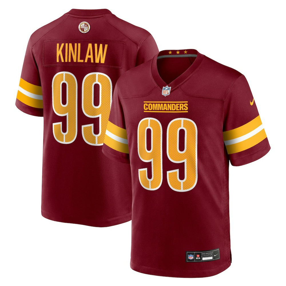 Javon Kinlaw Washington Commanders Team Game Jersey Burgundy | Nike for Sale