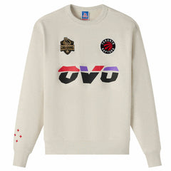 Toronto Raptors OVO x NBA Fleece Sweatshirt Natural - NBA
